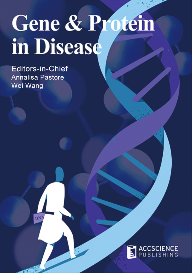 Screenshot of the published case report in Gene Protein Dis. journal